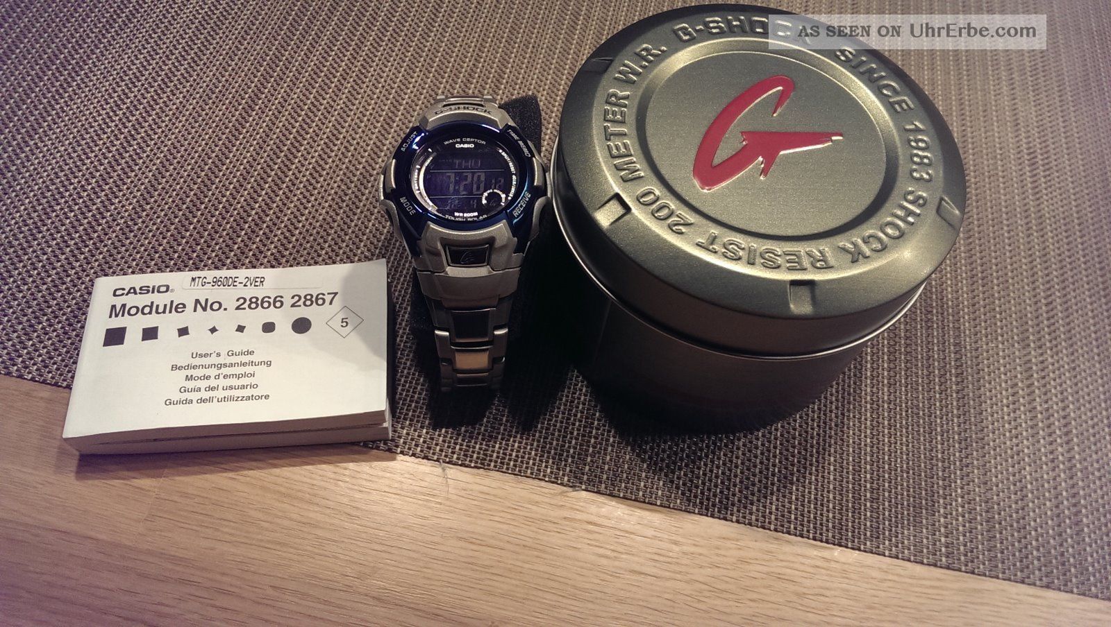 casio mtg 960de