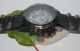 Schwere Xxl U - Boot Uhr Mit Verschraubtem Kronenschutz Ganz In Schwarz Armbanduhren Bild 2