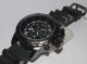 Schwere Xxl U - Boot Uhr Mit Verschraubtem Kronenschutz Ganz In Schwarz Armbanduhren Bild 3