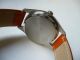 Rare Fortis Orange Eye Military Handaufzug,  Vintage, Armbanduhren Bild 7