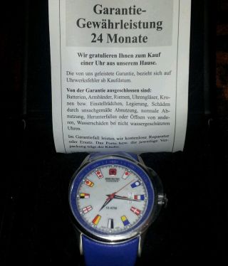 Swiss Military Hanowa Herrenuhr Uhr Np199€ Geschenkbox Weihnachtsgeschenk Bild