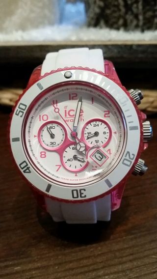 Ice Watch Unisex Weiß/pink Wie Bild