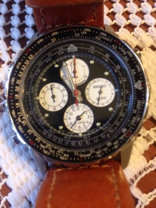 Seiko Chronograph Armbanduhr Bild