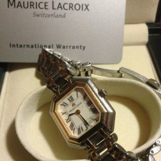Maurice Lacroix Uhr,  Schweiz,  Gold/stahl,  Quarz Mit Originalbox Und Papieren Bild