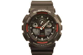 Casio G - Shock Ga - 100 - 1a4er Herrenuhr Digital/ Analog Bild