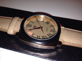 Terner Classic Armbanduhr Mit Lederarmband R,  ömische Ziffern Ovp Bild