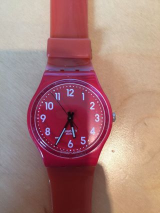 Swatch Uhr,  Rot,  Unisex,  Swatch,  Swatch Color Code Coll Bild