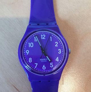 Swatch Uhr,  Lila,  Violett,  Unisex,  Swatch,  Swatch Color Code Coll Bild