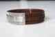 Emporio Armani Herrenarmband Leder Braun Egs1535040 Armbanduhren Bild 4