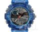 Blau Unisex Damen Herren Kinder Sport Quarz Uhr Licht Armbanduhr Analog&digital Armbanduhren Bild 1