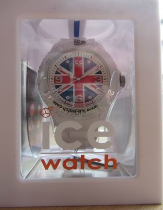 Ice Watch Ice World Uk England Sehr Selten Big Uhr Wo.  Uk.  B.  S.  12 Neu/ovp Bild