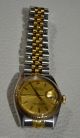 Rolex Datejust Automatik Herren - Uhr Stahl Gold Cal.  1570 Herrenuhr Armbanduhren Bild 5