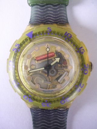 Swatch Scuba Vintage Uhr Mit Kunststoffarmband Bild