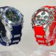Herren Vive Armband Uhr Silikonband Silber Rot Watch Analog Digital Quarz Armbanduhren Bild 4