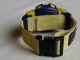 Vintage Casio - G - Shock Dw - 003 Mit Modul - 1596 An Velcro In Blau / Gelb Armbanduhren Bild 5