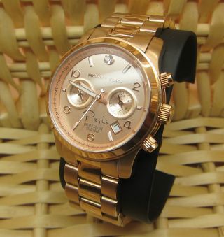 Michael Kors Paris Limited Edition Rose - Tone Diamond Damen Uhr Mk5716 Bild