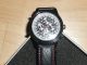Detomaso Napoli Herrenuhr Edelstahl Schwarz Mondphase Ronda Uhrwerk B - Ware Armbanduhren Bild 1