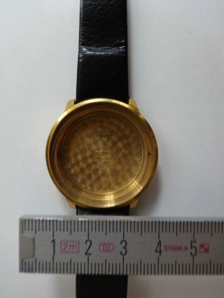 Mido Limited Vacuum Patent Herrenuhr Gehäuse Watch Case Double G 40 Microns Bild