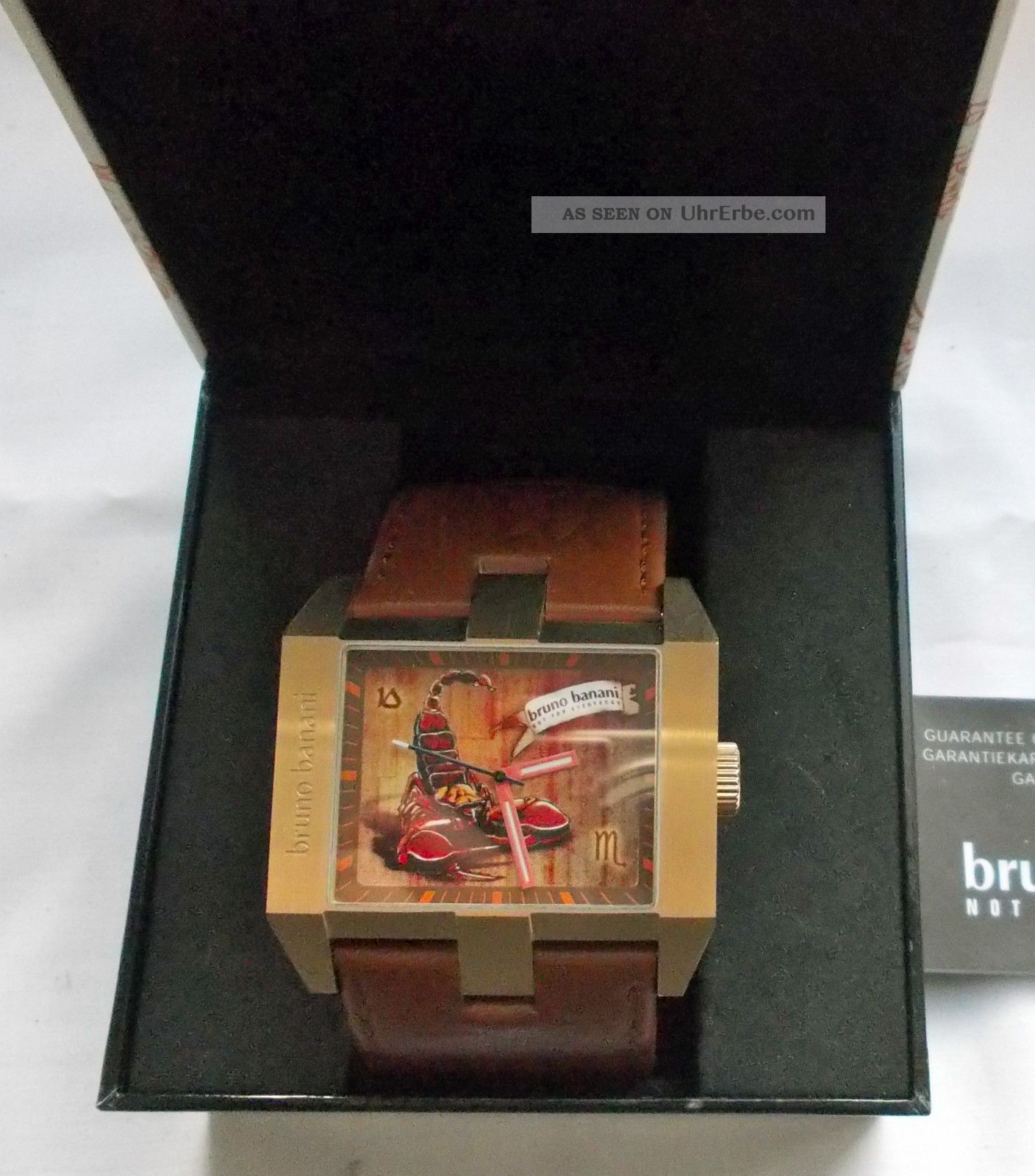 Bruno Banani Ethon Armbanduhr Analog Quarz Ze3.  809.  357 Skorpion Armbanduhren Bild