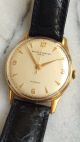 Baume Mercier Geneve 18k 0,  750 Vollgold Uhr Herrenuhr Vintage Swiss Watch Armbanduhren Bild 1