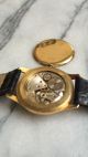 Baume Mercier Geneve 18k 0,  750 Vollgold Uhr Herrenuhr Vintage Swiss Watch Armbanduhren Bild 8