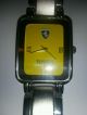 Ferrari Uhr Gelb Armbanduhr Metallarmband Analog Herren Damen Armbanduhren Bild 1