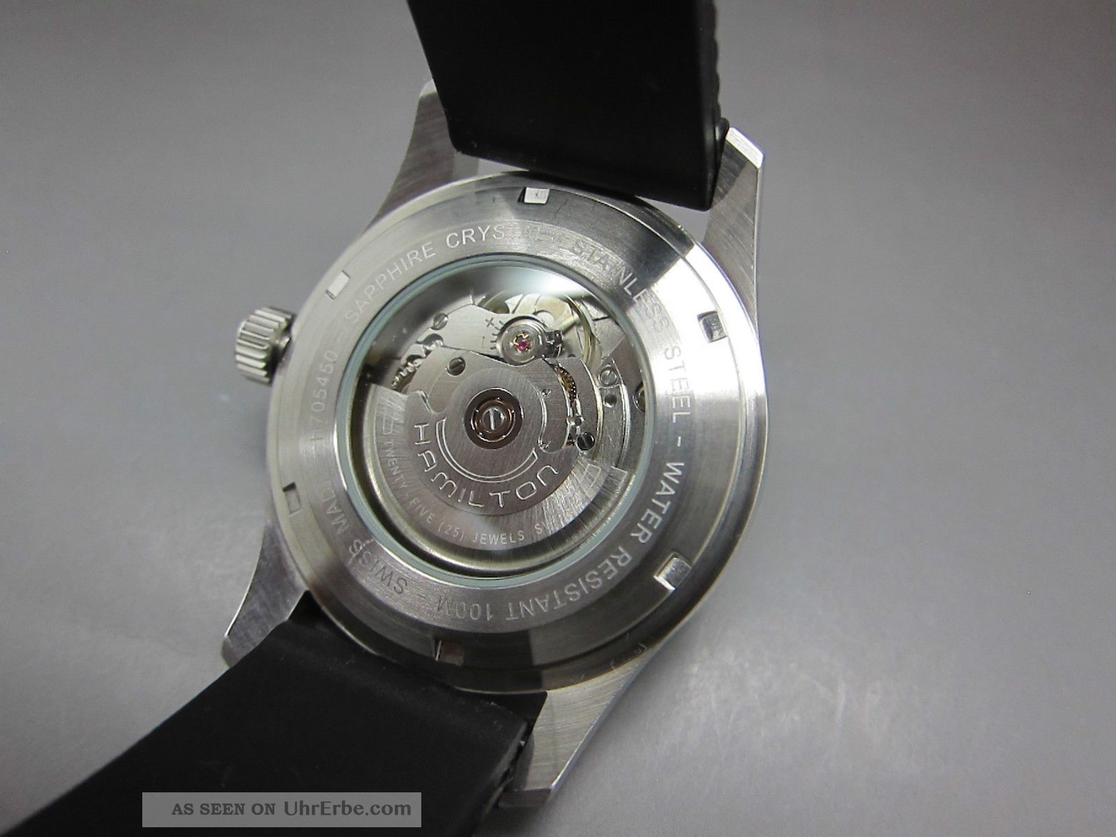 Hamilton Khaki Field Militär Schwarz Automatik 42mm ...