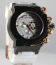 Schwere Animoo Xxxl Weiß Kautschukband Armbanduhr Quartz Herrenuhr Armbanduhren Bild 1