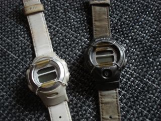 Casio Baby - G Zwei Gut Erhaltene Jungen - /sammler Uhren Sehr Gut Bild