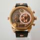 Herren Vive Xl Armbanduhr Lederband Kupfer Weiß Watch Uhr 2uhrwerke Uhr Armbanduhren Bild 12