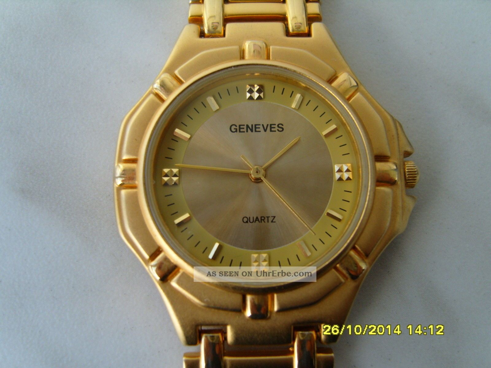 Herren Armband - Uhr Geneves - Neuwertig Armbanduhren Bild