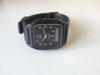 Casio Uhr Aw - 48h / Herrenarmbanduhr Analog/digital Quarz,  Schwarz Bild