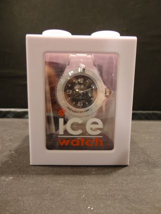 Ice Watch Si.  Wk.  B.  S.  10 Damen Uhr Herren Big Model Black White Bild