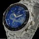 Herren Armband Uhr Silber Alarm Wasserdicht Led Digital Stoppuhr Quarz Mode Armbanduhren Bild 1