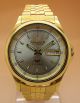 Citizen Gold - Tone Automatic Mechanische Automatik Uhr 21 Jewels Datum&tag Armbanduhren Bild 4