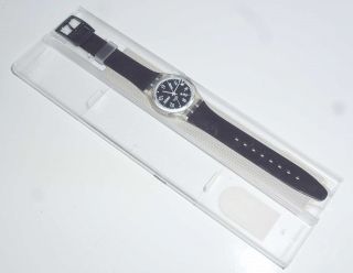 Swatch Unisex Armbanduhr Mit Datumsanzeige Bj.  1995 Sammlerstück Ungetragen Bild