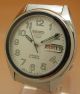 Seiko 5 Durchsichtig Automatik Uhr 7s26 - 00x0 21 Jewels Datum & Tag Armbanduhren Bild 5