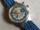 Longines Conquest Chronograph Olympic Games Munich 1972 Vintage Wrist Watch Armbanduhren Bild 2