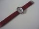 Ford Ka Sammler Uhr Mit Rotem Leder Sport Armband Armbanduhren Bild 1