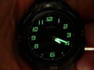 Casio Aq - S800w 5208 Herren Tough Solar Armbanduhr Watch 10 Atm Uhr Bild
