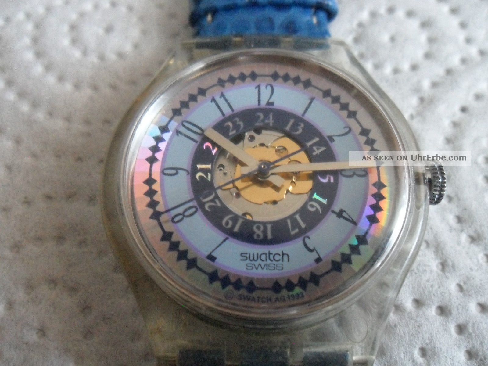 Swatch Automatic Swiss Made 23 Jewels Armbanduhr Rar Selten Uhr