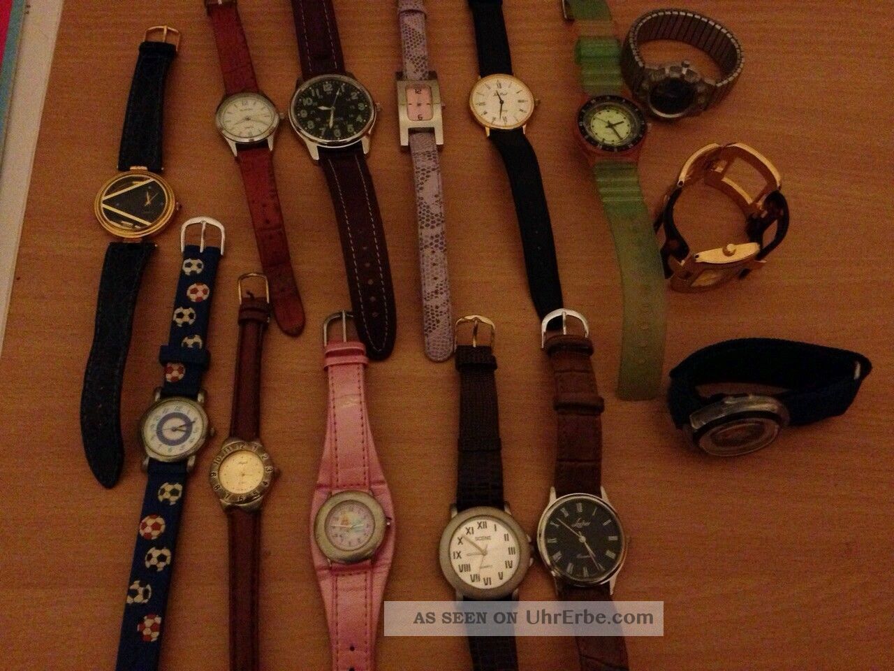 Diverse Uhren Armbanduhren Bild
