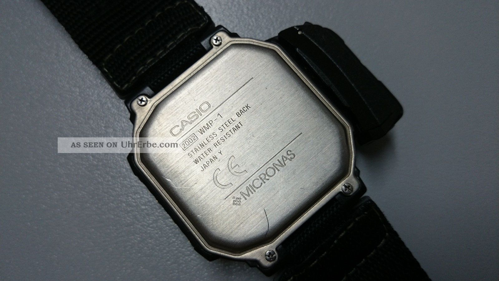 Casio Wmp 1 Wrist Audio Player Sehr Seltene Mp3 Player Uhr