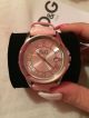 Dolce Und Gabbana Uhr,  Rosanes Lederband Armbanduhren Bild 1