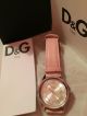 Dolce Und Gabbana Uhr,  Rosanes Lederband Armbanduhren Bild 3