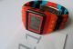 Armband Uhr,  1 Lego Männchen Regenbogen Multicolor Watch Silikon Alarm Datum Tag Armbanduhren Bild 11