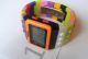 Armband Uhr,  1 Lego Männchen Regenbogen Multicolor Watch Silikon Alarm Datum Tag Armbanduhren Bild 1