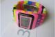 Armband Uhr,  1 Lego Männchen Regenbogen Multicolor Watch Silikon Alarm Datum Tag Armbanduhren Bild 3