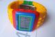 Armband Uhr,  1 Lego Männchen Regenbogen Multicolor Watch Silikon Alarm Datum Tag Armbanduhren Bild 4