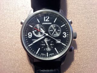 Junkers Uhr Flugweltrekorde G - 38 Bild